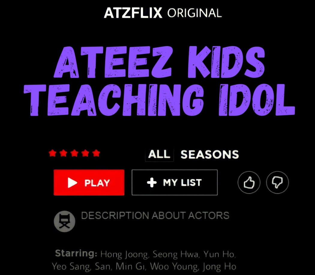 Ateez Kids Teaching Idols